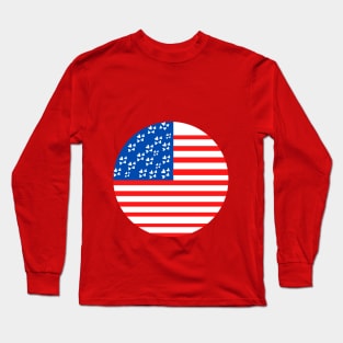 American flag Long Sleeve T-Shirt